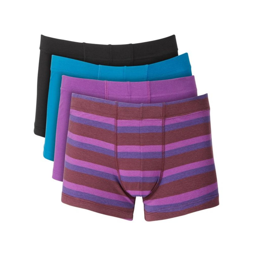 ALFATECH BY ALFANI Intimates 4 Pack Purple Boxer Brief Underwear M